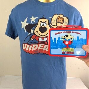 Underdog Mini Metal Lunchbox and  T-shirt Small